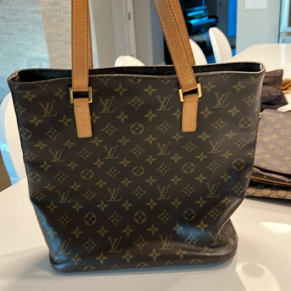 Louis Vuitton Vavin Vintage Leather Tote 2006